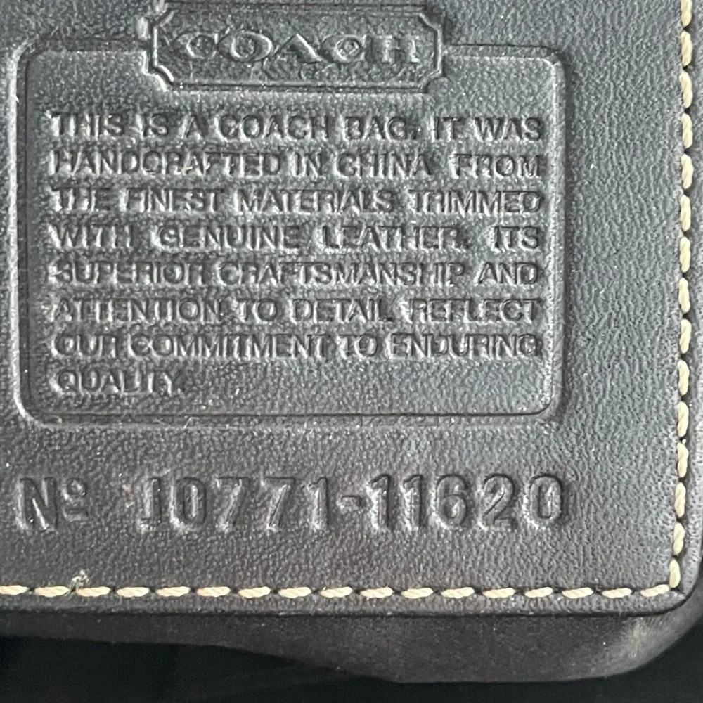 - ✨ COACH HAMPTON SIGNATURE BAG! Vintage - Picture 10 of 11